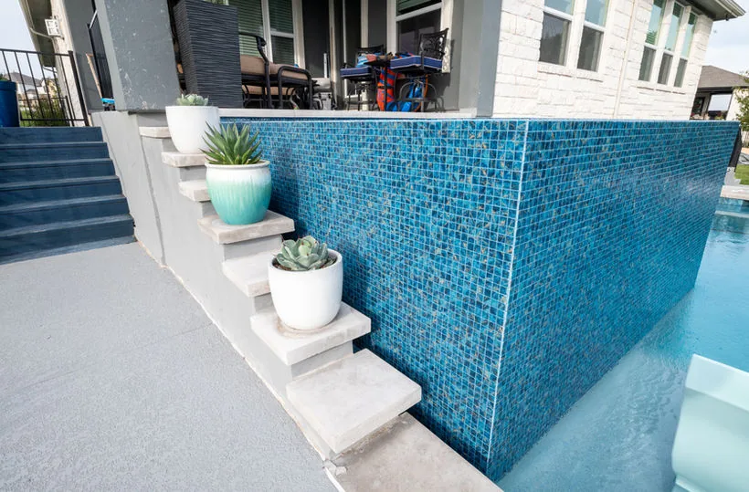 Backyard Pool + Landscaping Renovation renovation detail 2