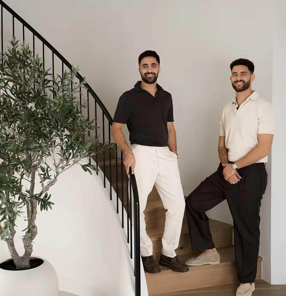 Yaniv and Tomer, founders of New Edge Renovations in Austin, TX