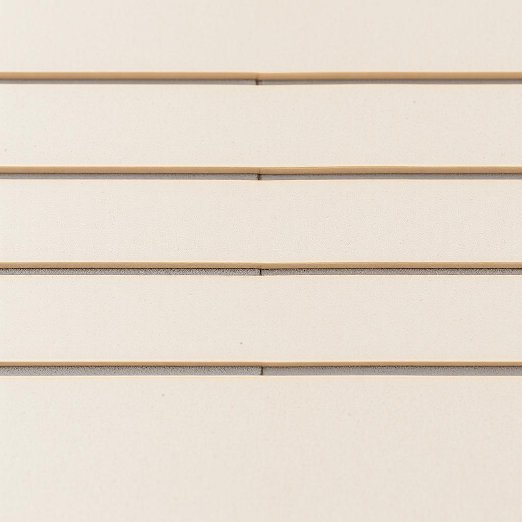 Matte ceramic tile with a fine grout joint